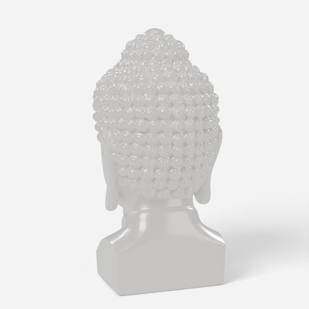 Buddha Bust, back view